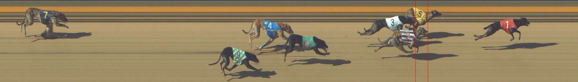 Race result finish photo